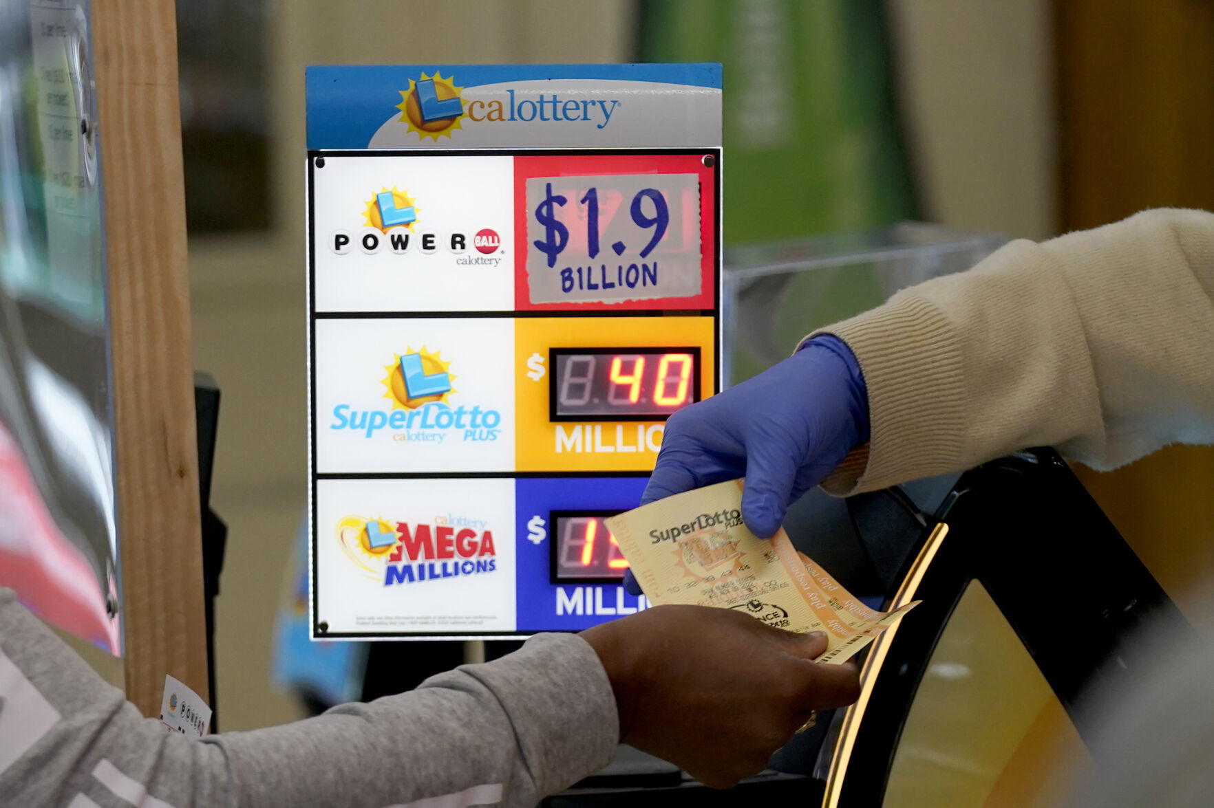 1. $2.04 billion, Powerball